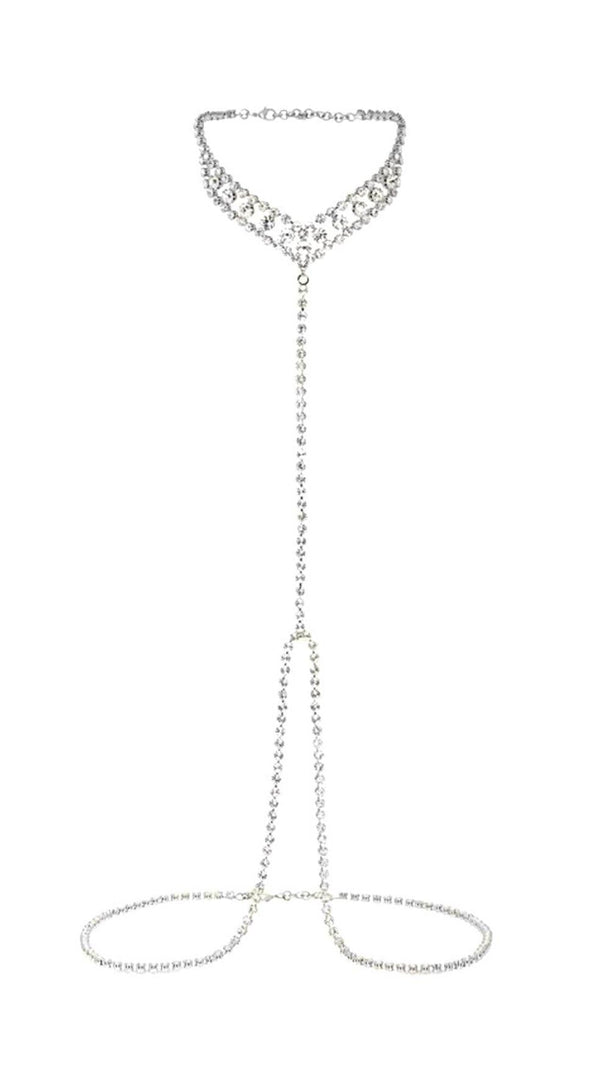 AIIZIE CRYSTAL BODY CHAIN - product image