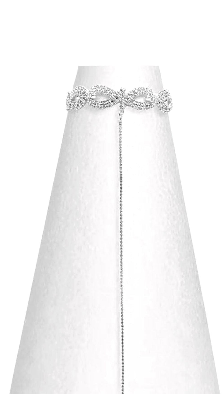 CRSTAL LONG NECKLACE