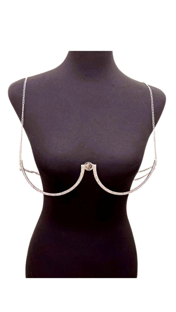 AIIZIE CRYSTAL COIN BODY CHAIN - product image