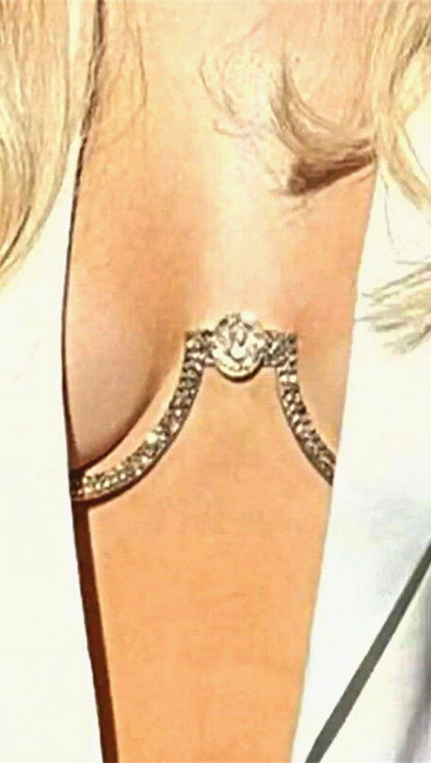 AIIZIE CRYSTAL COIN BODY CHAIN - product image