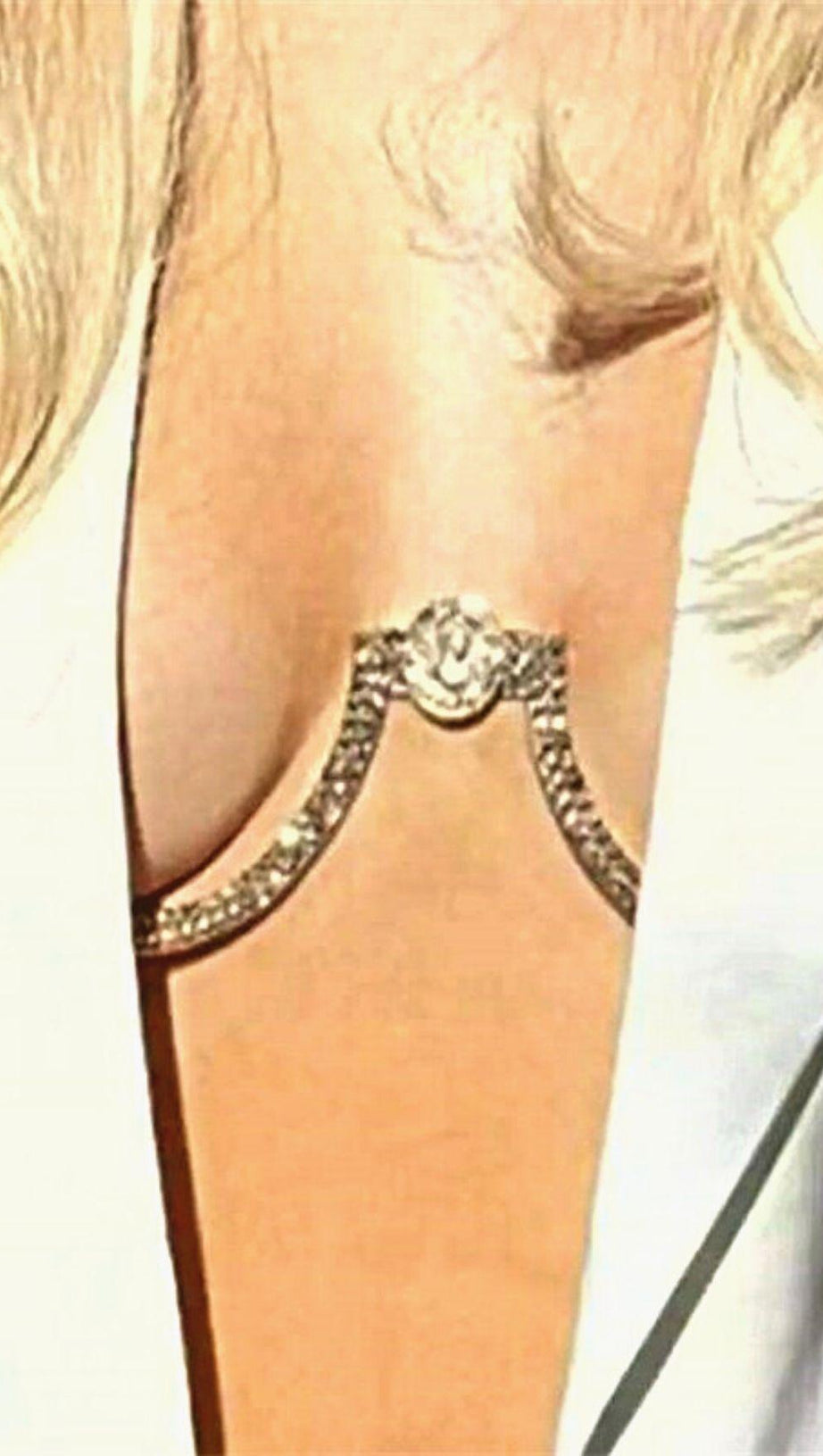 CRYSTAL COIN BODY CHAIN