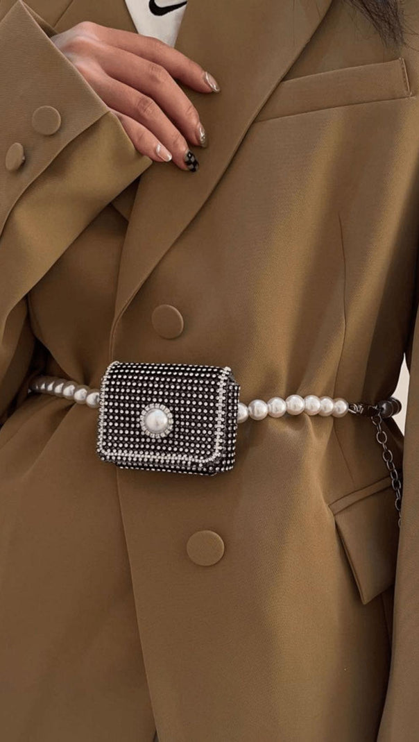 AIIZIE FULL DRILL BAG - SLIVER - product image