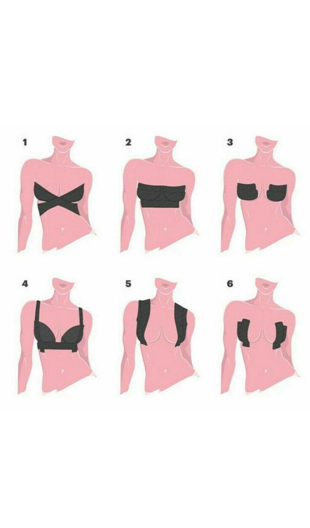 Beiges, 5 m unsichtbares BH-Brustband