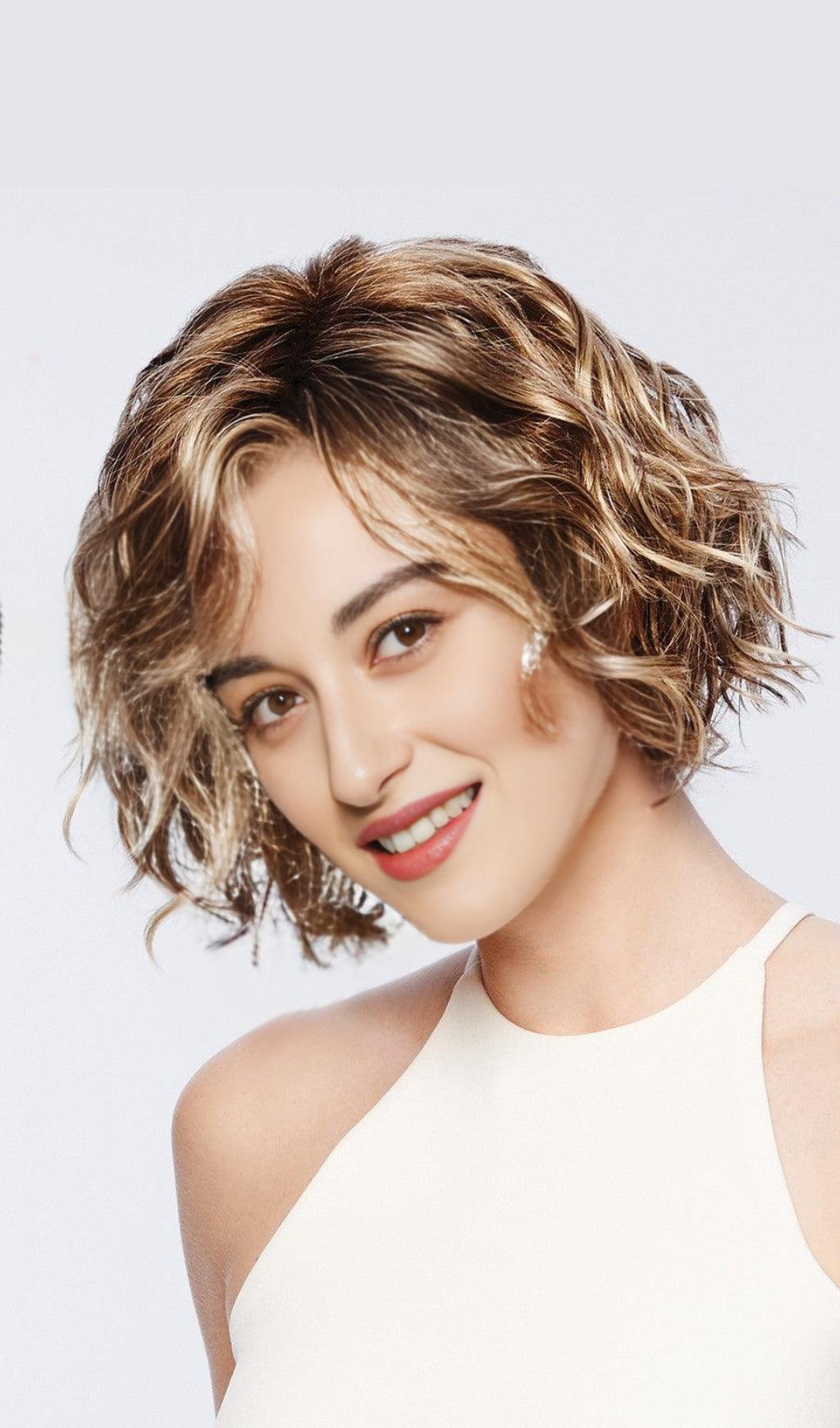 Synthetische Lace-Front-Perücke