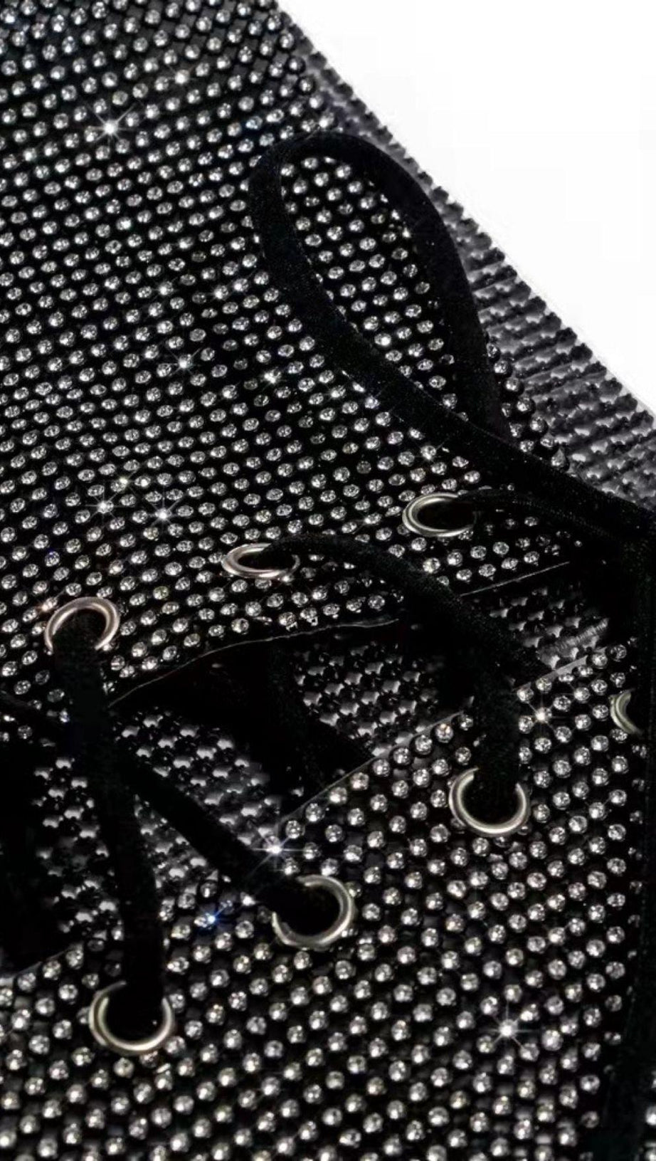 SEQUIN CRYSTAL MINI SKIRT