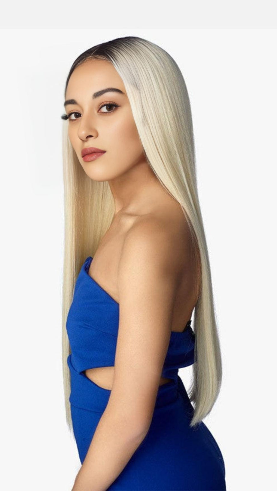 SYNTHETIC LACE FRONT STRAIGHT WIG