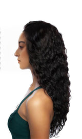 Black Glueless Wavy Wig