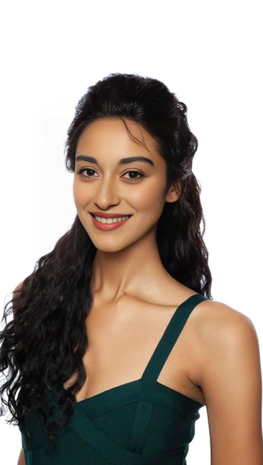 BLACK GLUELESS WAVY WIG