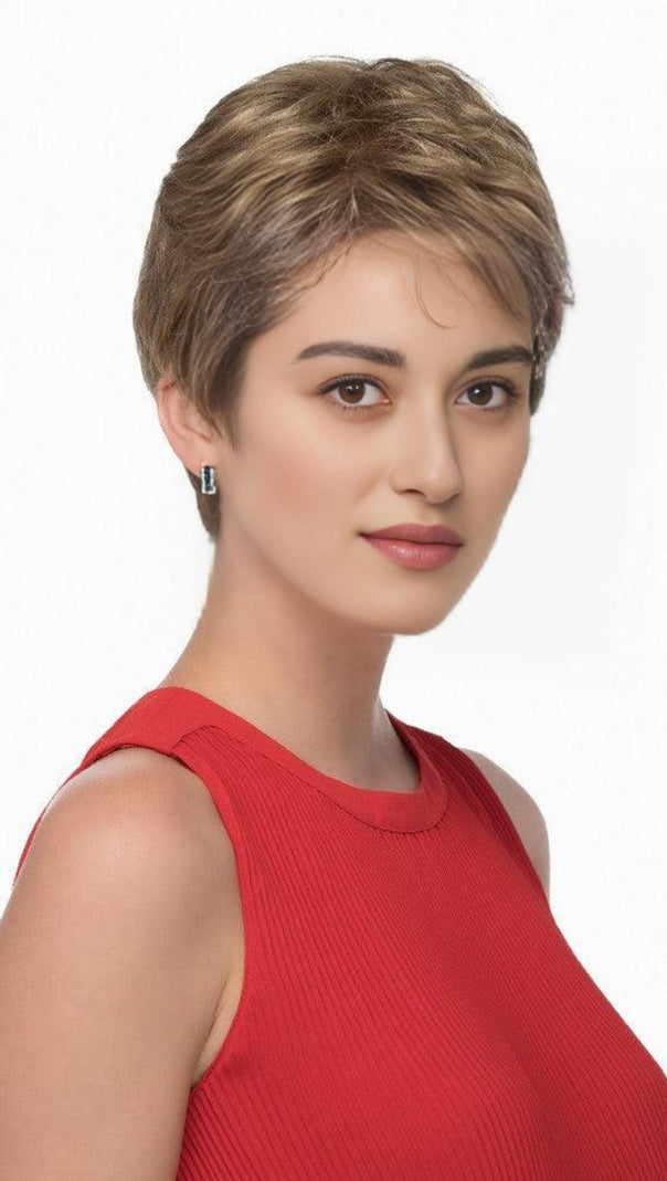 AIIZIE GOLD SYNTHETIC WIG (MONO TOP) - product image