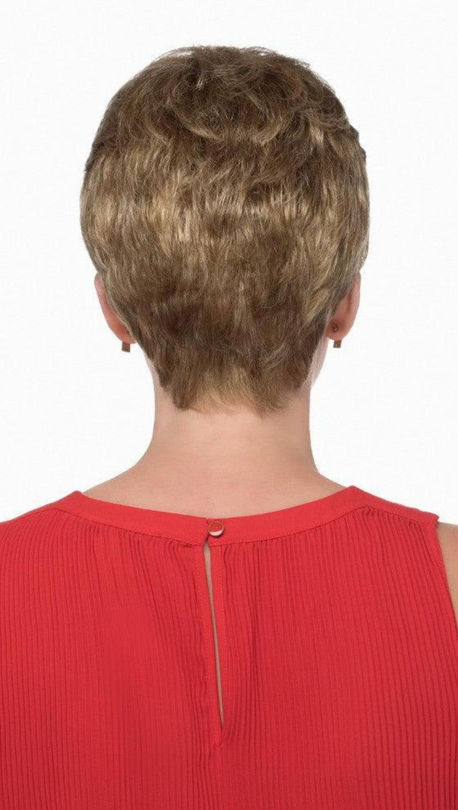 Goldene Kunsthaarperücke (Monotop)