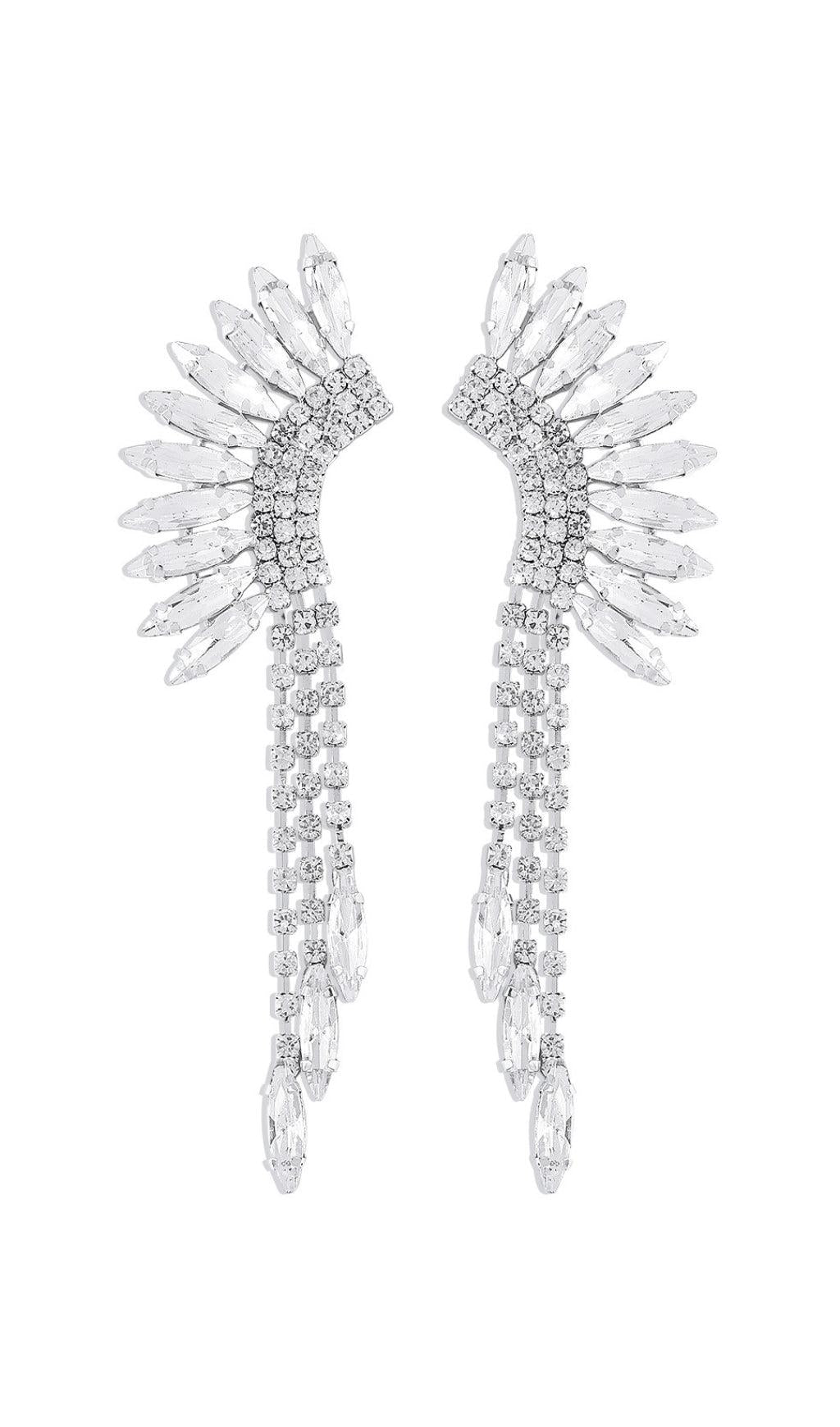 SILBERNE, STUFIGE OHRRINGE