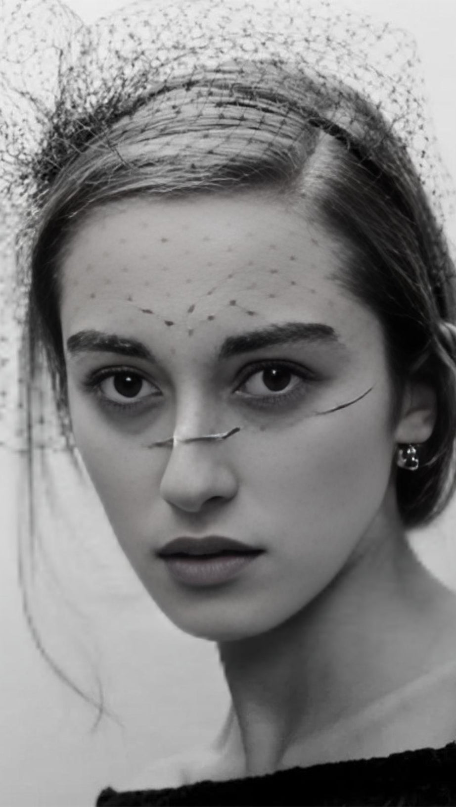 CERCHIETTO CON VELO IN RETE