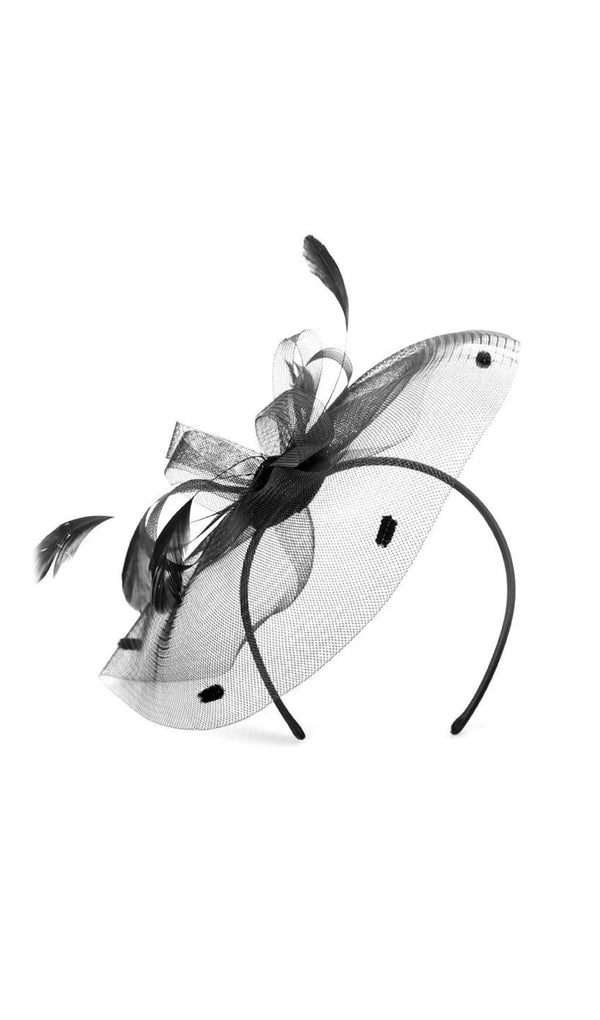 RETRO HEMP YARN FEATHER FASCINATORS