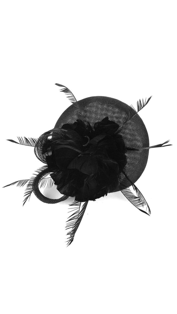 AIIZIE TOPPER FEATHER FLOWER FASCINATORS - product image