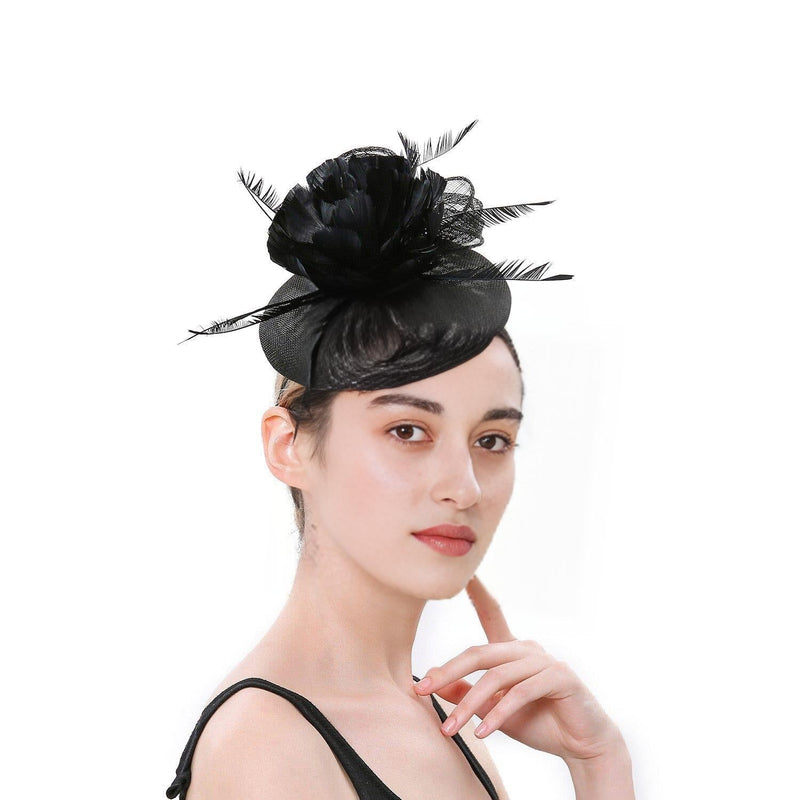 TOPPER FEATHER FLOWER FASCINATORS