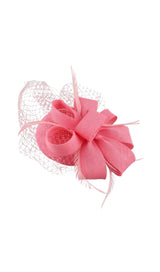 PINK VEIL FASCINATORS