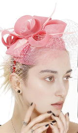 PINK VEIL FASCINATORS