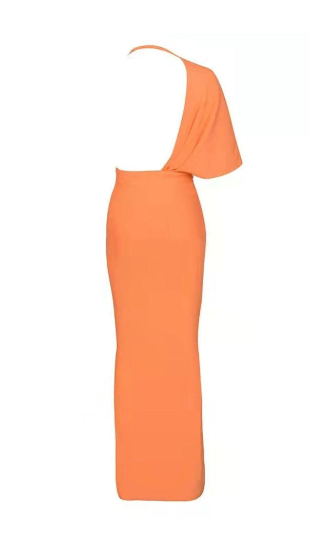 AIIZIE BANDAGE MAXI DRESS IN ORANGE - product image