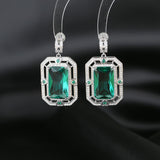 ZIRCON GEOMETRIC EARRINGS