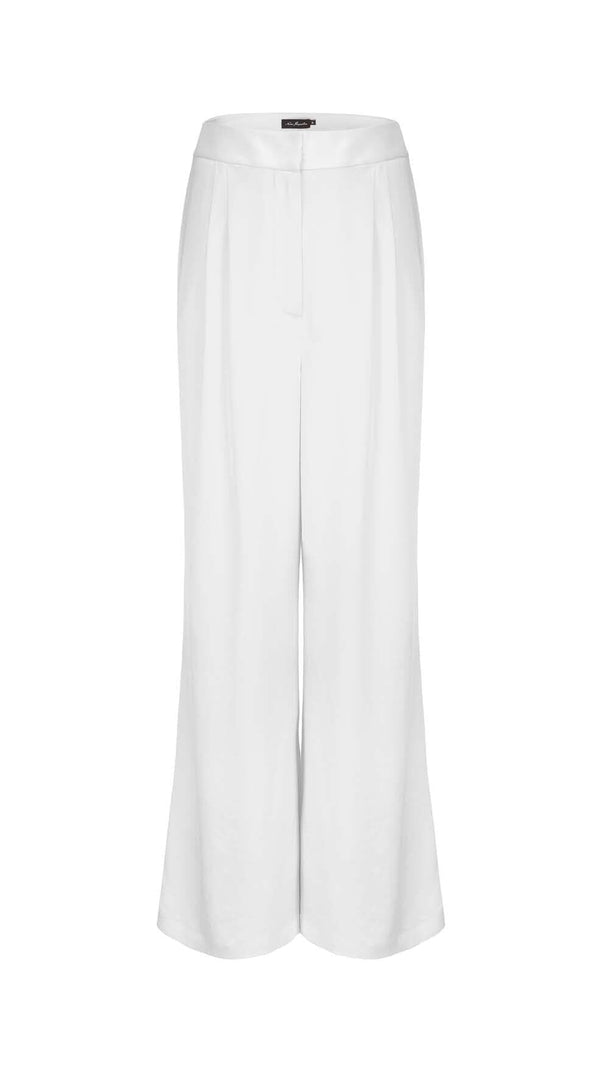 AIIZIE BOW-EMBELLISHED TWO-PIECE SUIT IN WHITE - product image
