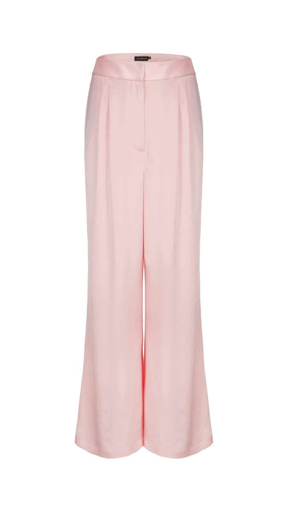 BOW-EMBELLISHED TWO-PIECE SUIT IN PINK