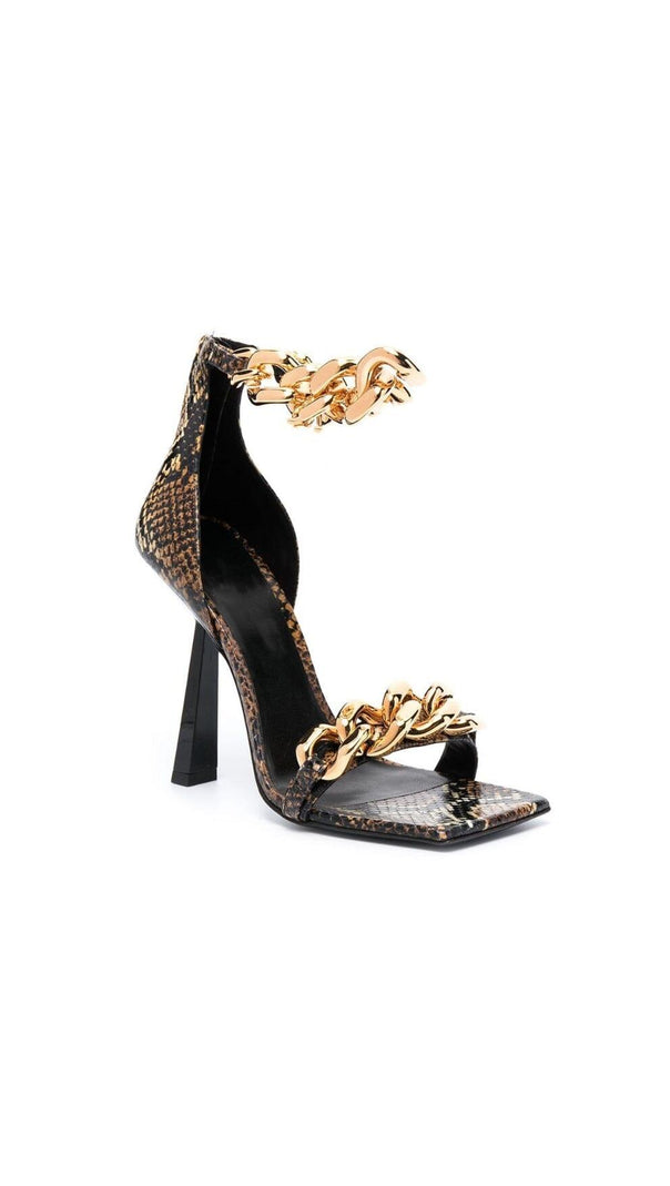 AIIZIE CHAIN SQUARE HEELS - product image