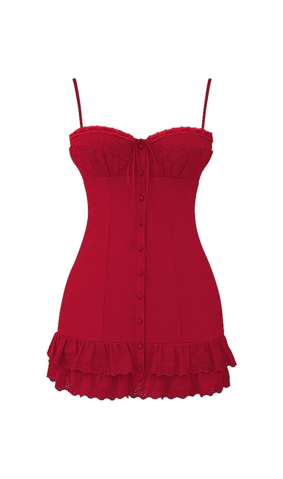 CHERRY CORSET DRESS