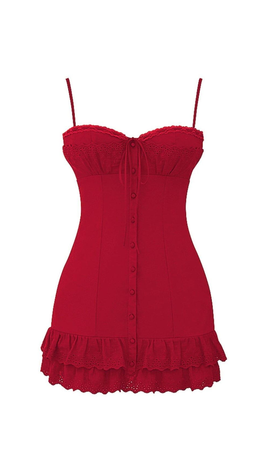 CHERRY CORSET DRESS