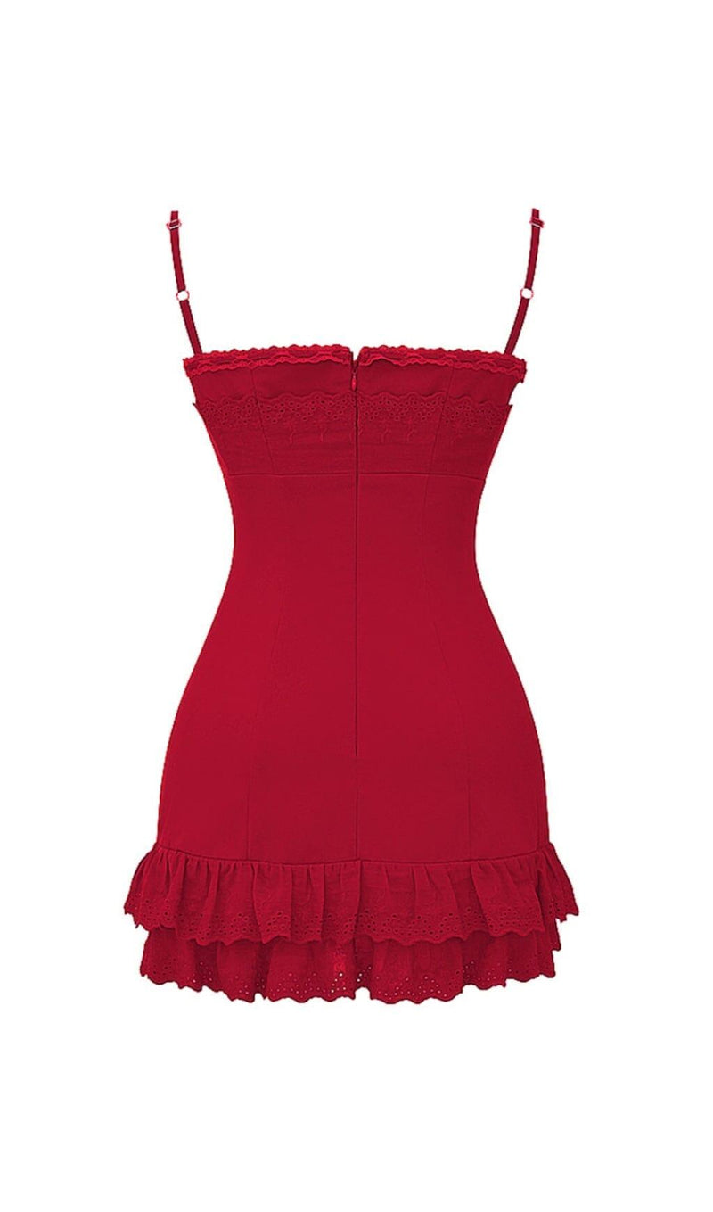 CHERRY CORSET DRESS