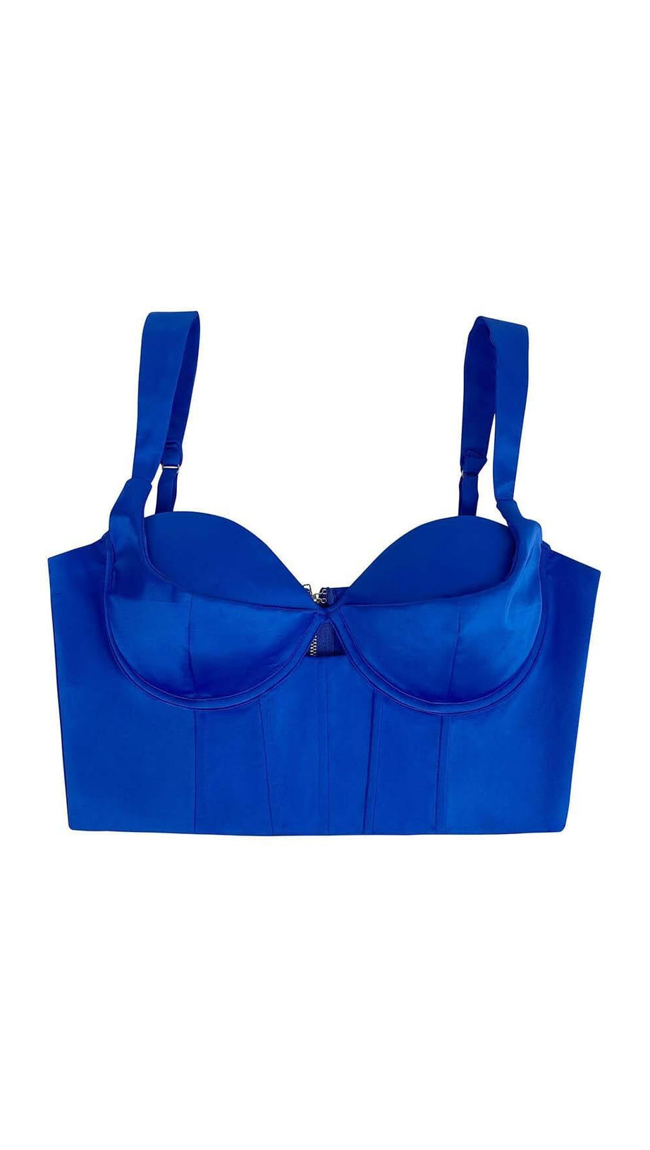 KORSETT-RÜCKENFREIES, KURZES TOP