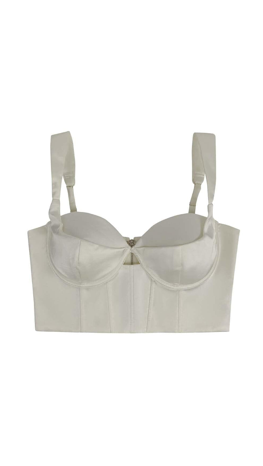 KORSETT-RÜCKENFREIES, KURZES TOP