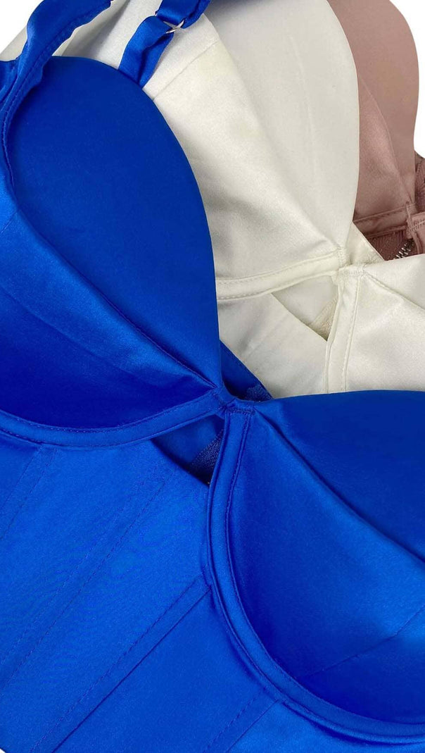 AIIZIE CORSET BACKLESS CROPPED TOP - product image