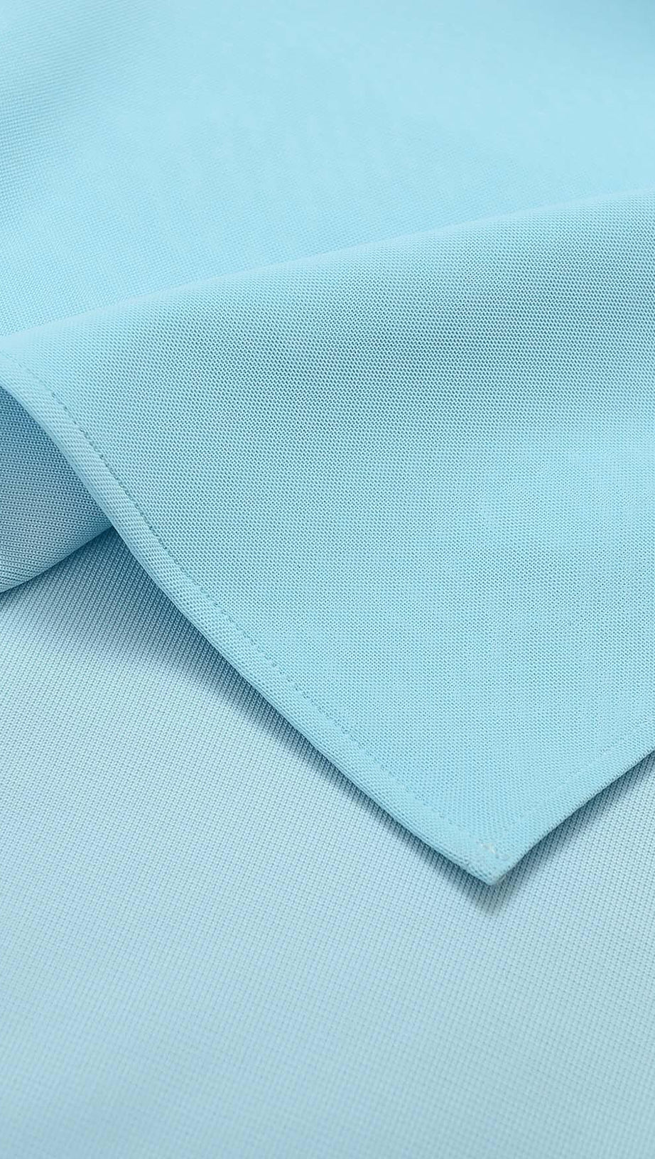 CRYSTAL CORSET MIDI DRESS IN SKY BLUE