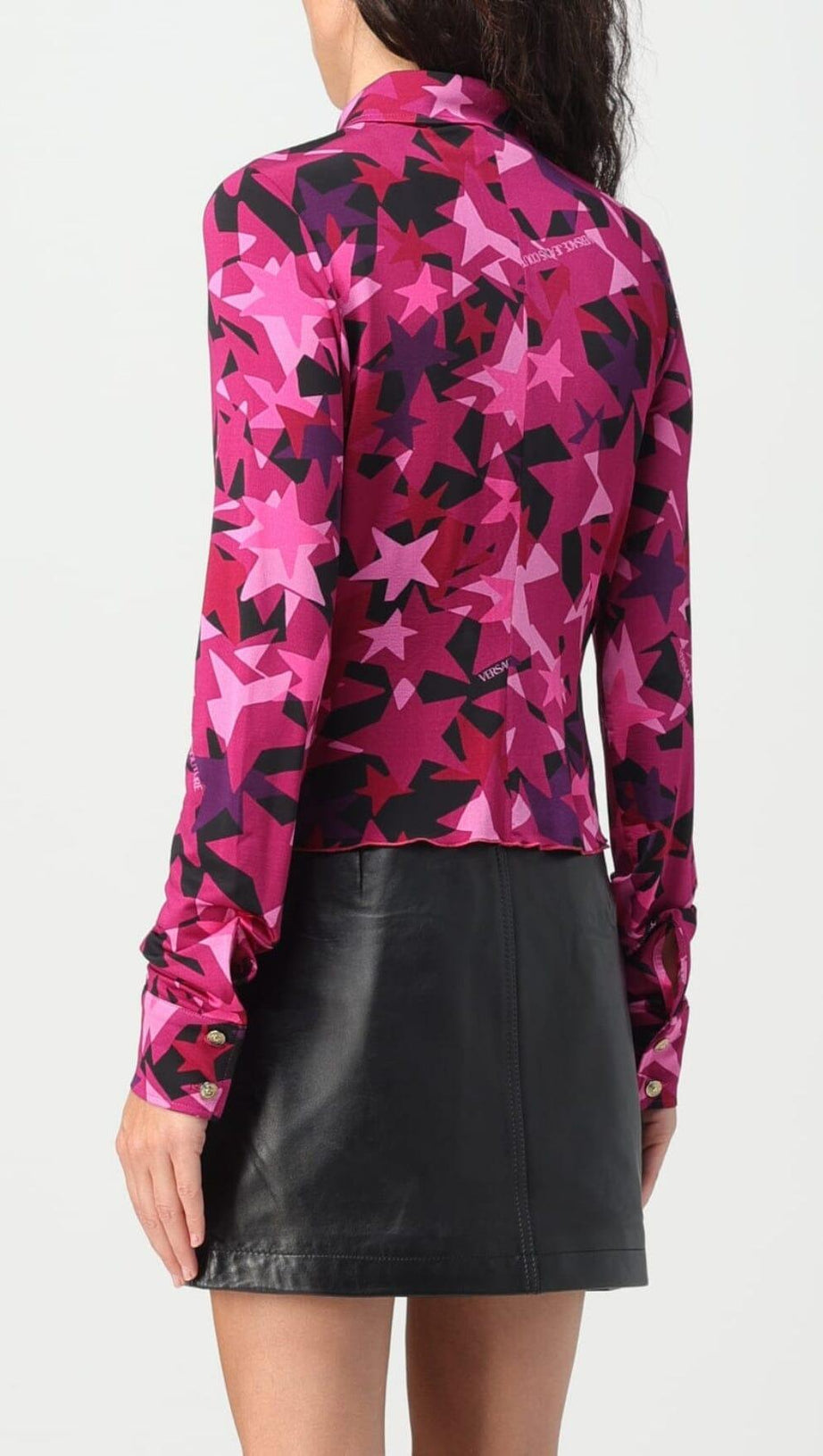 STAR-PRINT LONG SLEEVE SHIRT