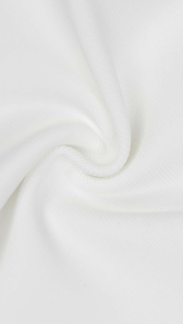 AIIZIE CUTOUT TWO PIECES SUIT IN WHITE - product image