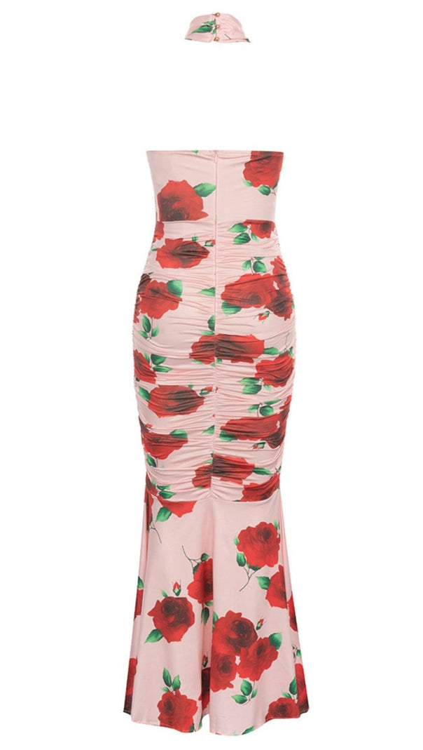 AIIZIE FLORAL-PRINT MAXI DRESS IN PINK - product image