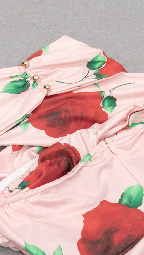 AIIZIE FLORAL-PRINT MAXI DRESS IN PINK - product image