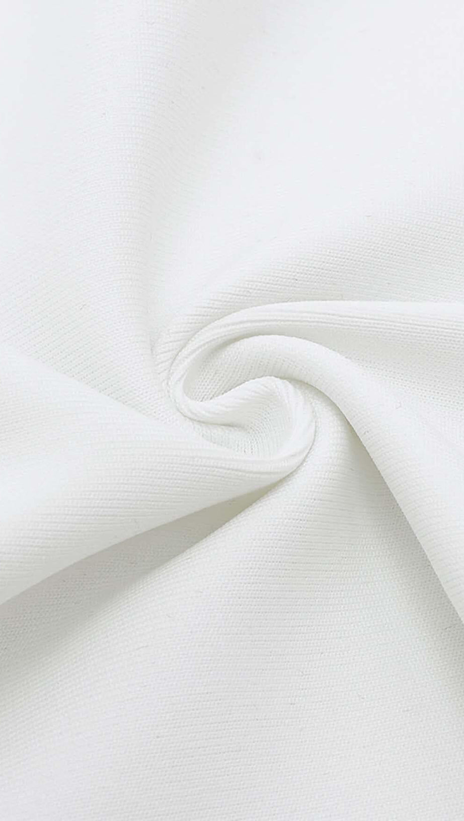 HALTERNECK STRAP DETAIL MIDI DRESS IN WHITE