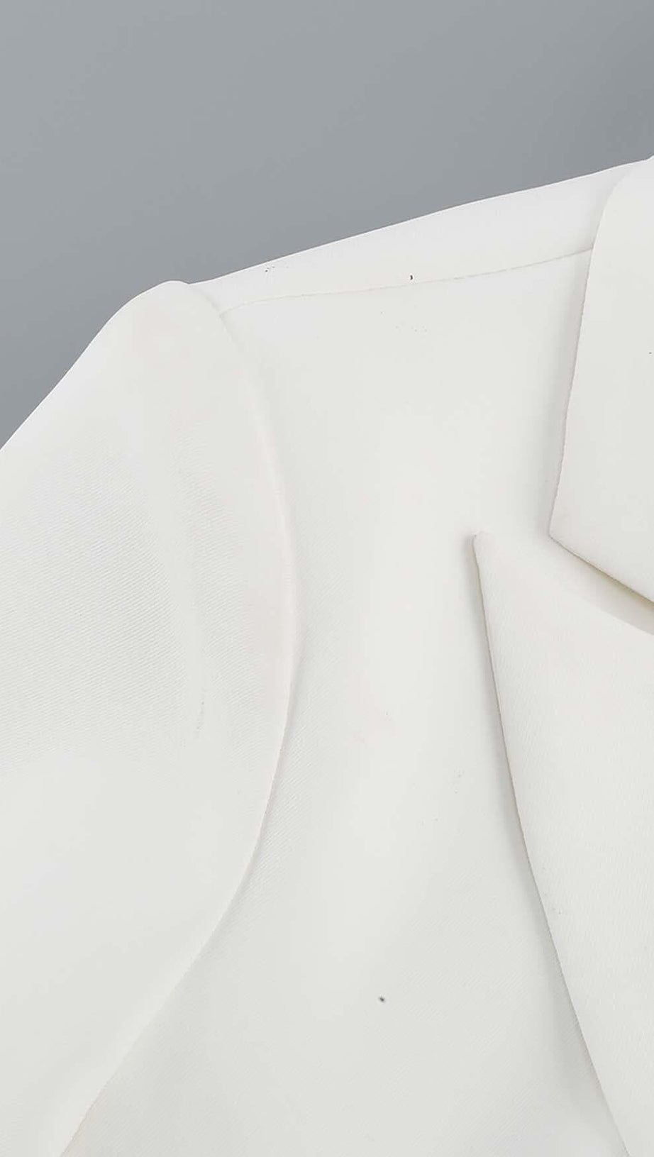 HOLLOW OUT LONG SLEEVE JACKET TOP AND SHORT SKIRT