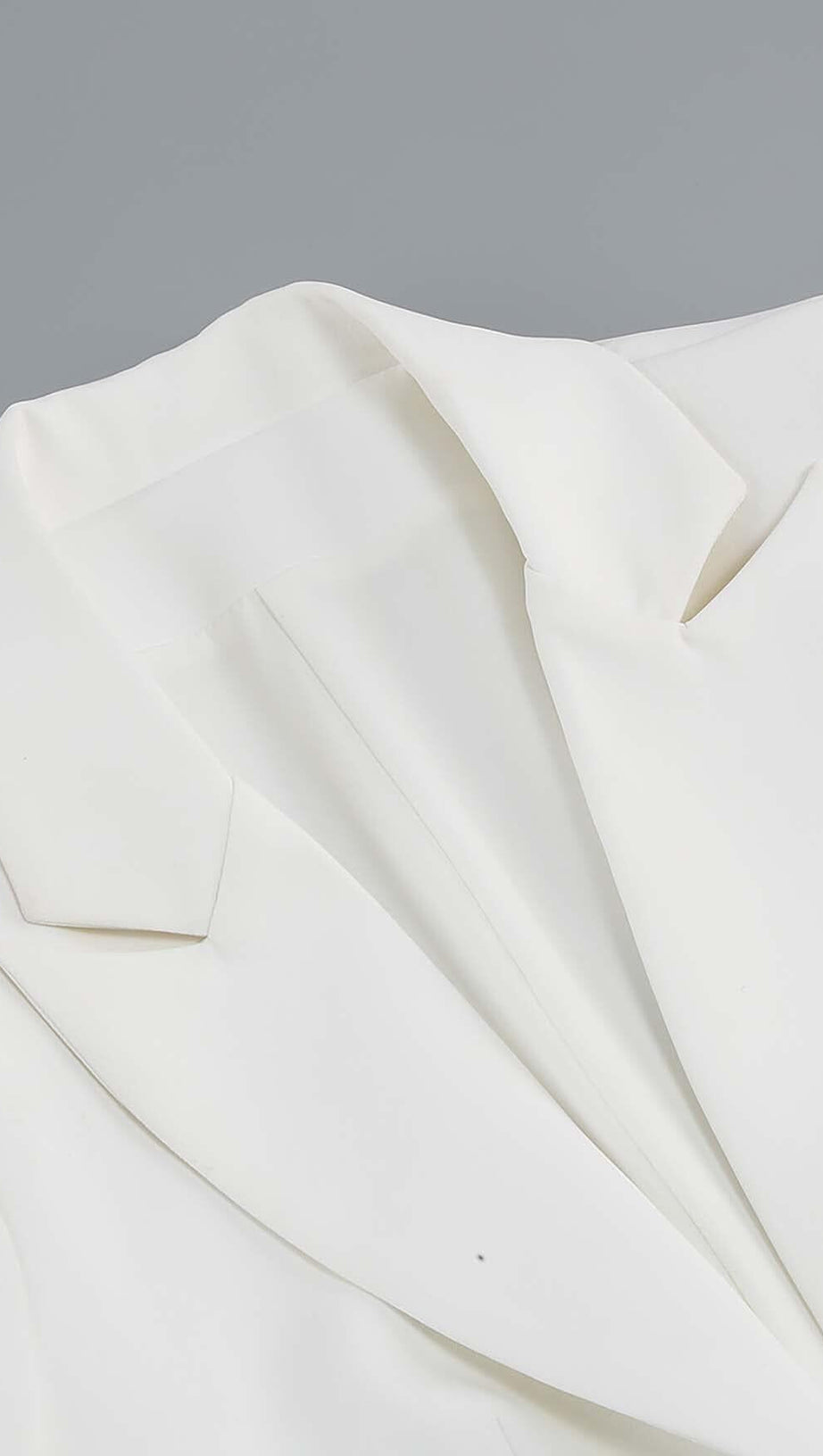 HOLLOW OUT LONG SLEEVE JACKET TOP AND SHORT SKIRT