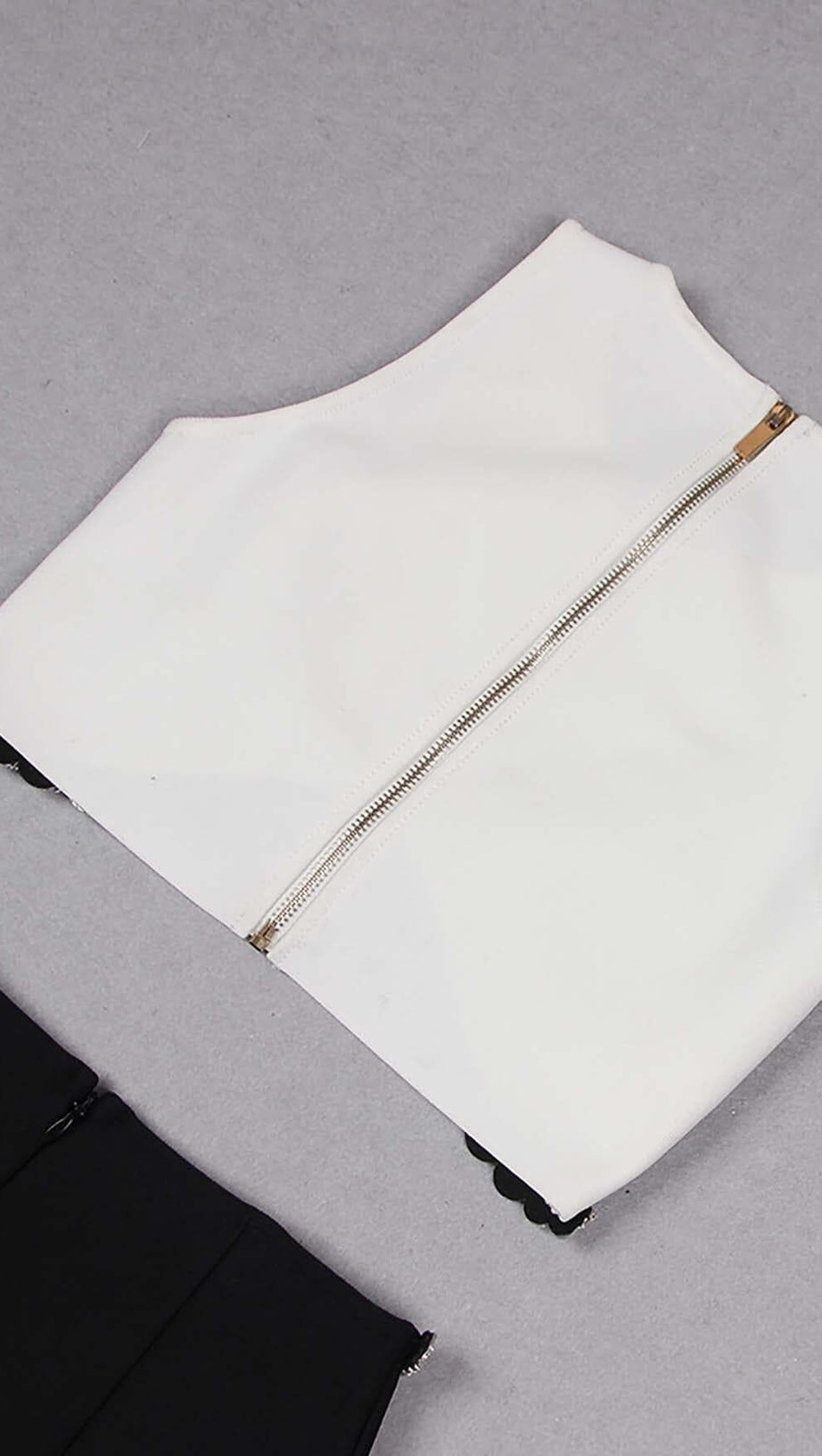 JEWELLED TENTACLE TWO PIECE IN WHITE