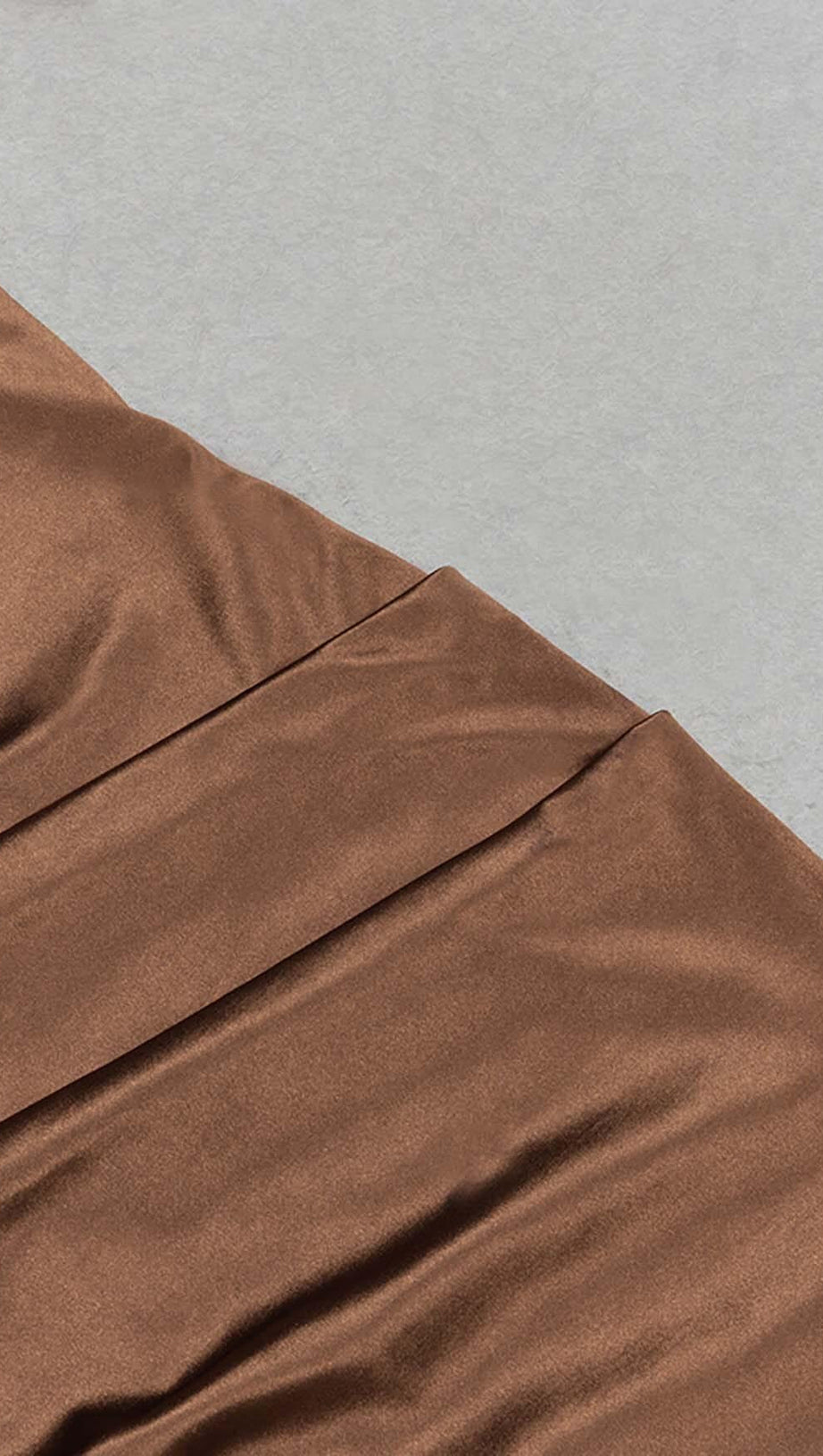 LEOPARD LAYERED MIDI DRESS IN CHOCOLATE BROWN