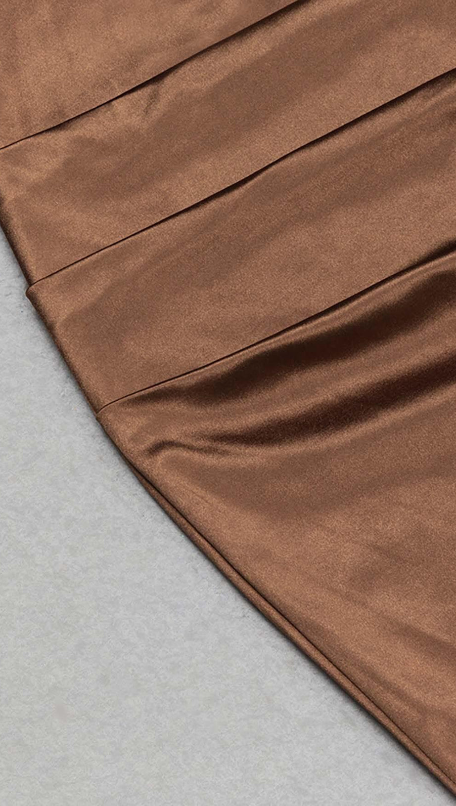 LEOPARD LAYERED MIDI DRESS IN CHOCOLATE BROWN