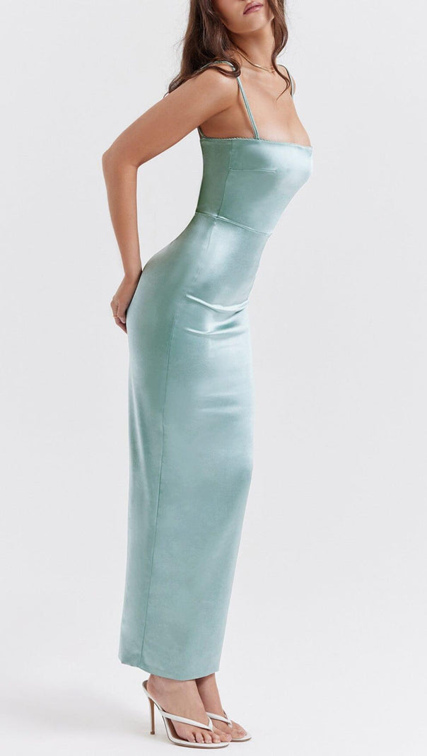 AIIZIE LIGHT JADE MAXI DRESS - product image