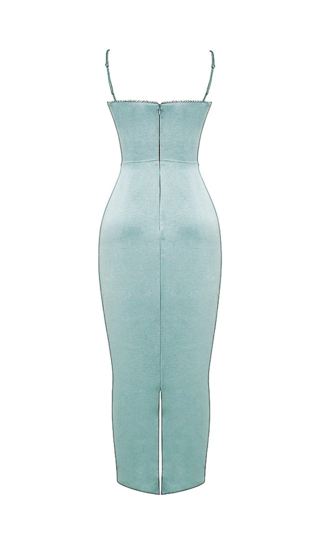 LIGHT JADE MAXI DRESS