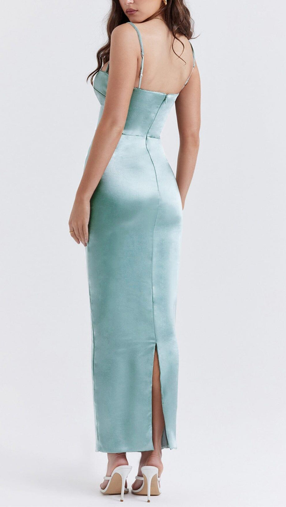 LIGHT JADE MAXI DRESS
