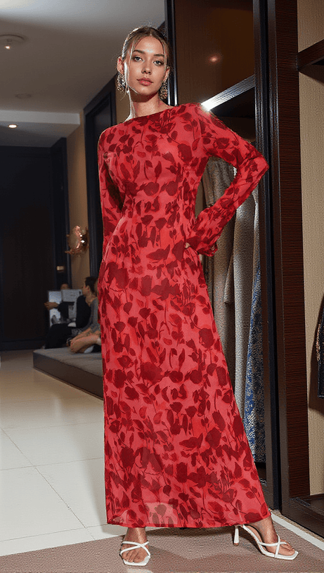 cecily maxi dress Z Supply: Cecily Madero Maxi Dress - Riviera
