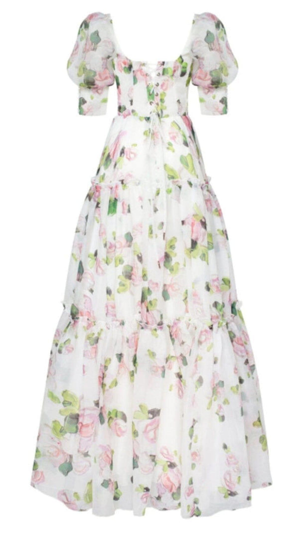 AIIZIE OFF-THE-SHOULDER FLORAL MAXI DRESS - product image