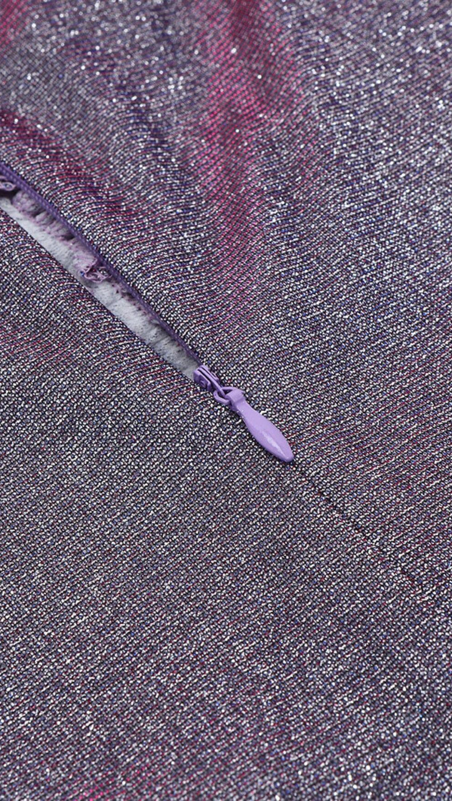 LILA OFF-SHOULDER MINIKLEID