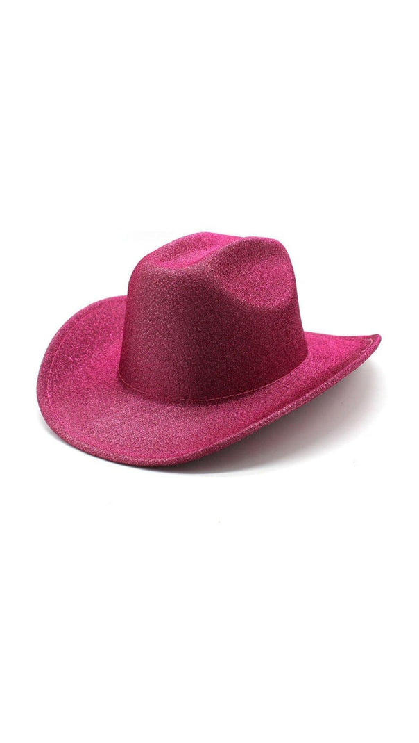 AIIZIE SPARKLE HAT IN HOT PINK - product image